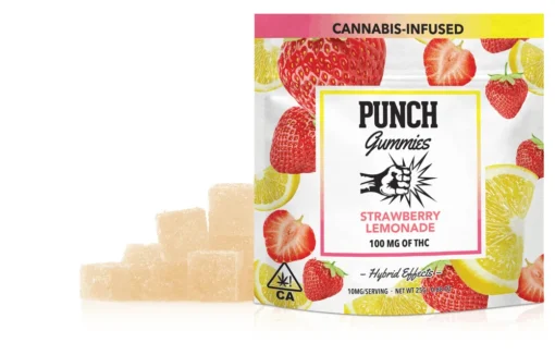 Punch Gummies Strawberry Lemonade